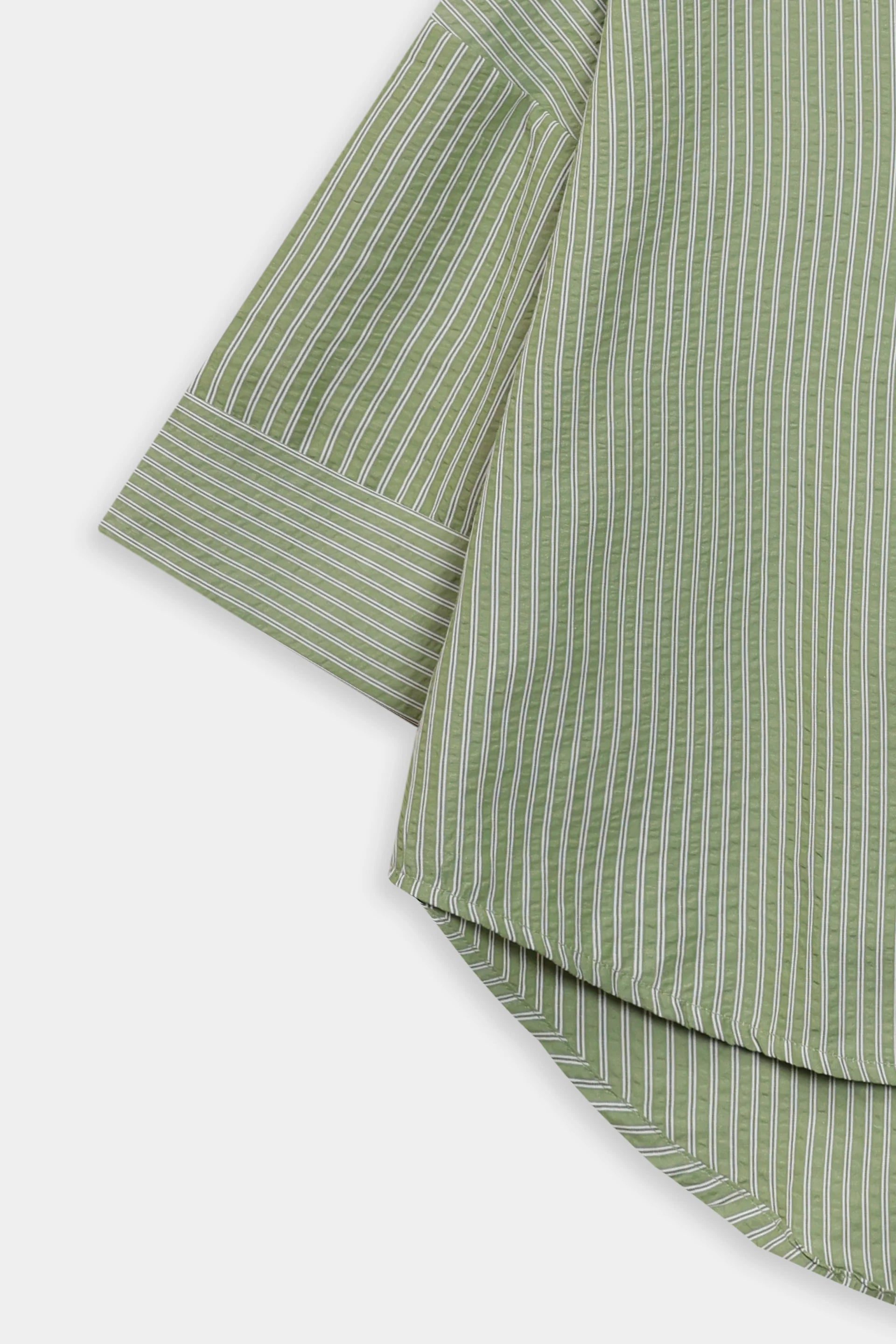 Pin-Striped Oversized Shirt - Cougar Clothing