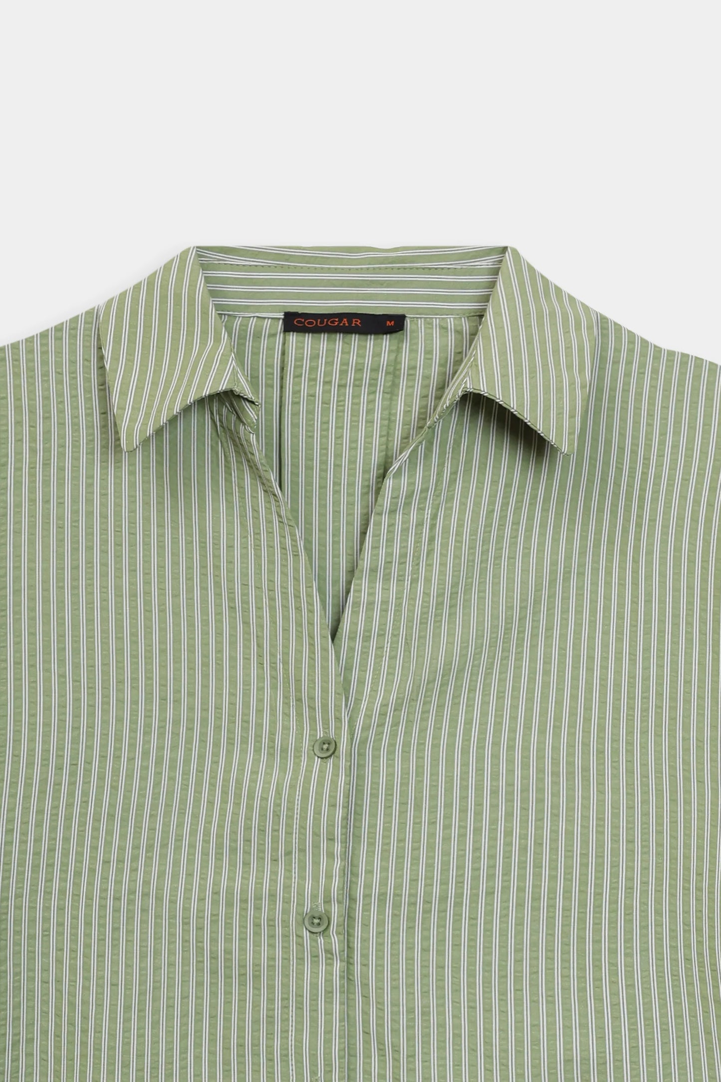 Pin-Striped Oversized Shirt - Cougar Clothing