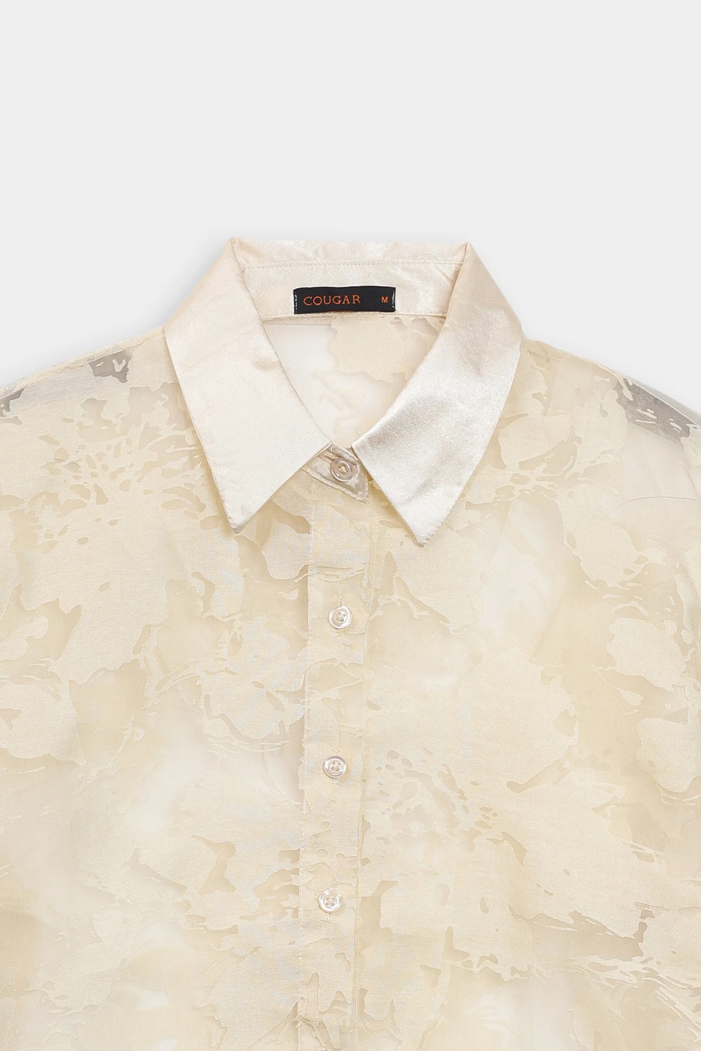 Organza Drapery Shirt - Cougar Clothing