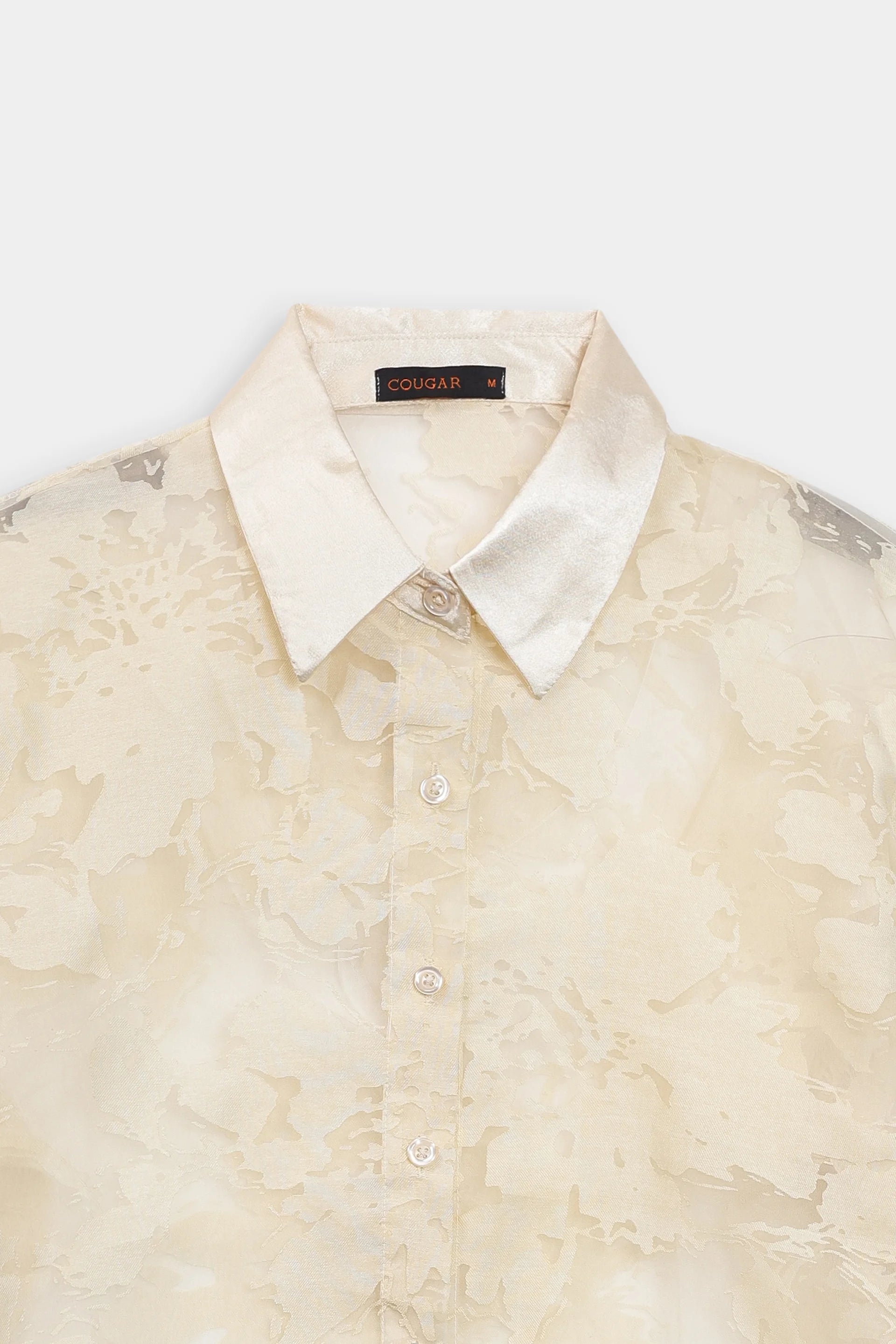 Organza Drapery Shirt - Cougar Clothing