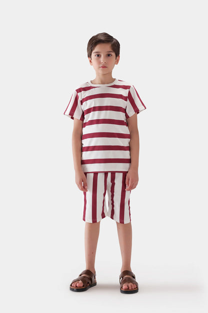 Striped Shorts - Cougar Clothing