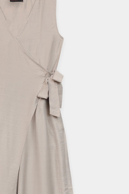 Wrap Front Jumpsuit - Cougar Clothing