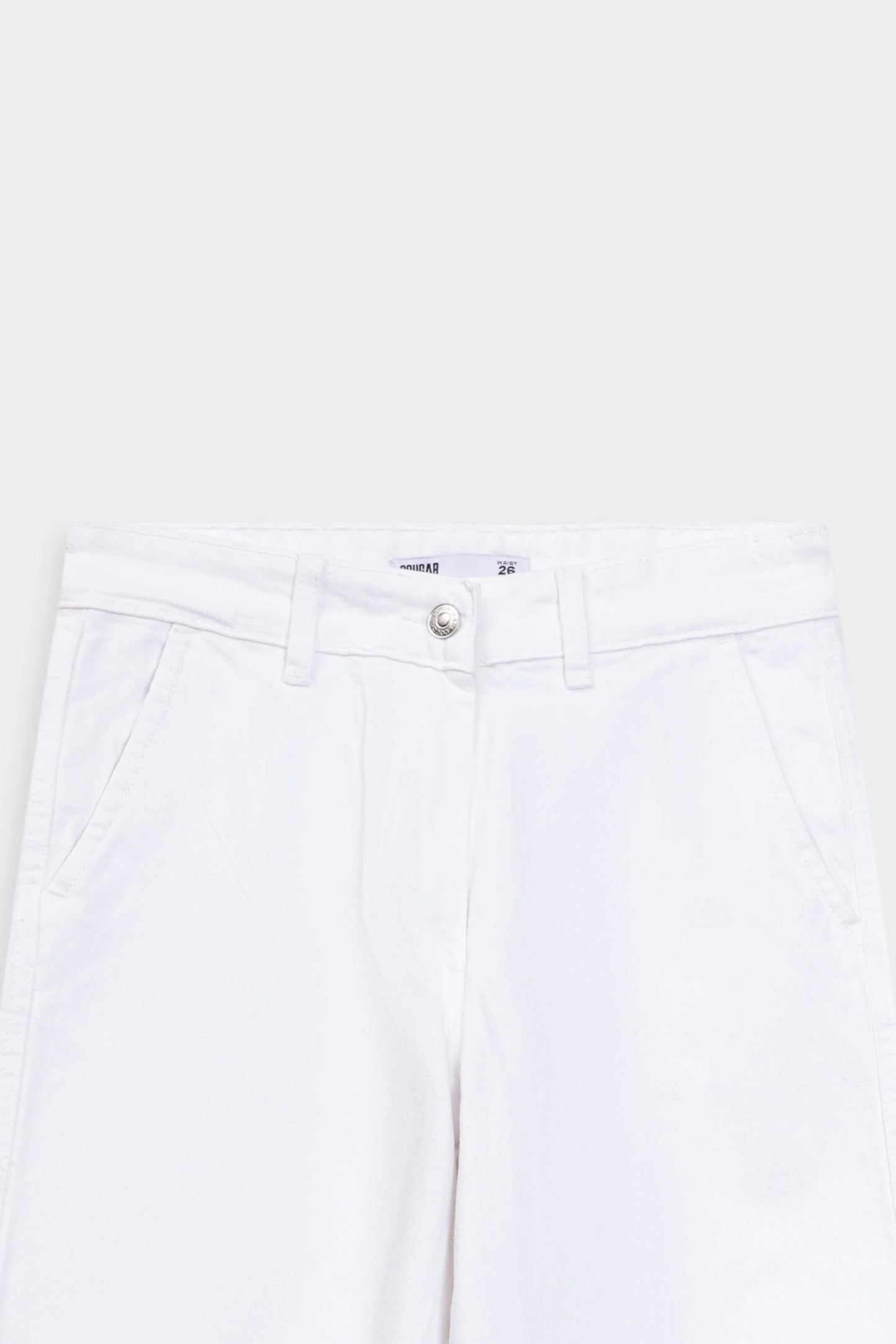 Wide High Waist Jeans - Cougar Clothing