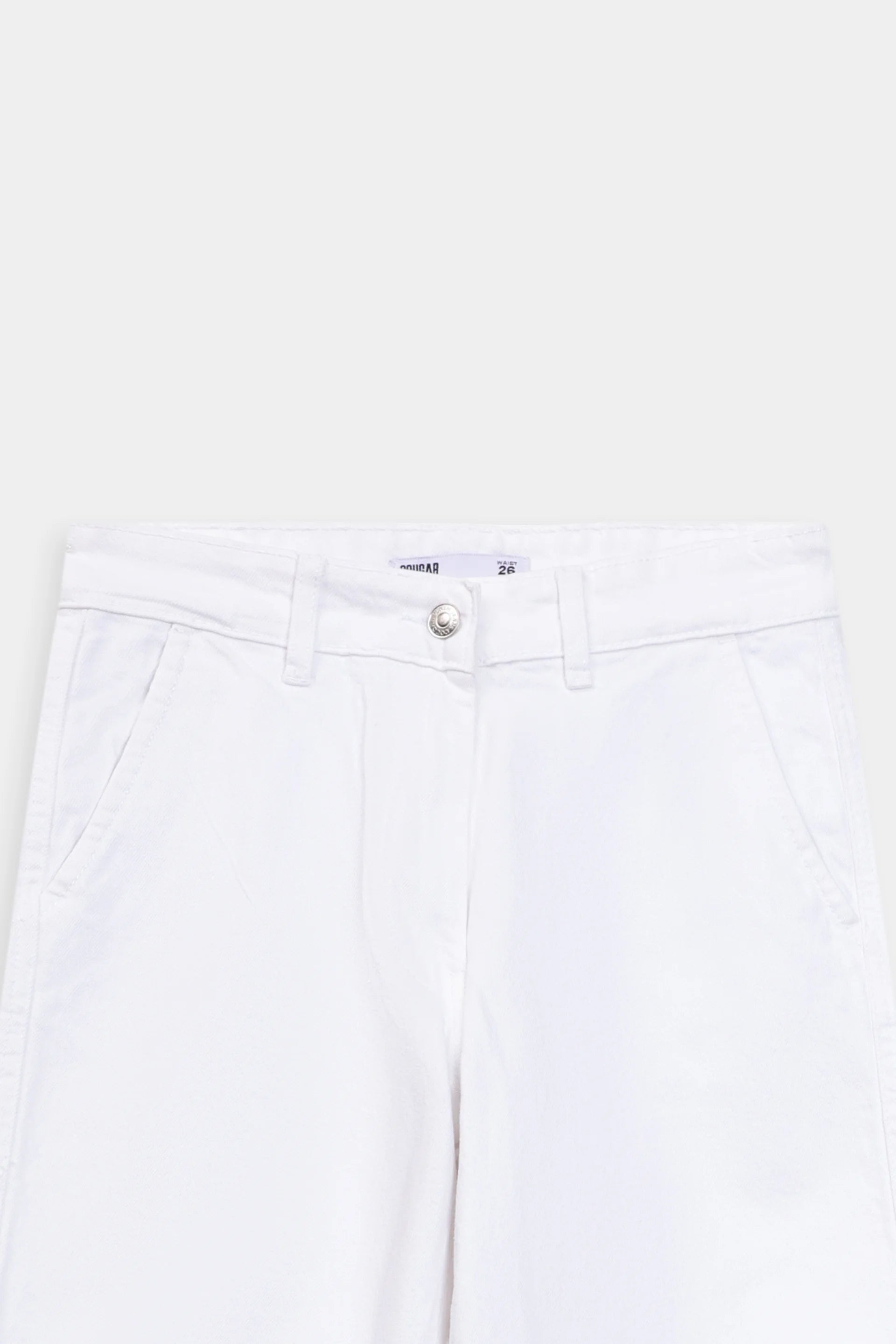 Wide High Waist Jeans - Cougar Clothing
