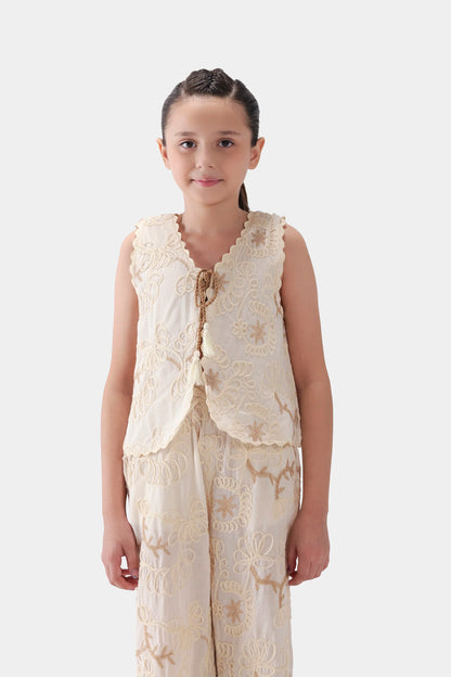 Embroidered Vest - Cougar Clothing