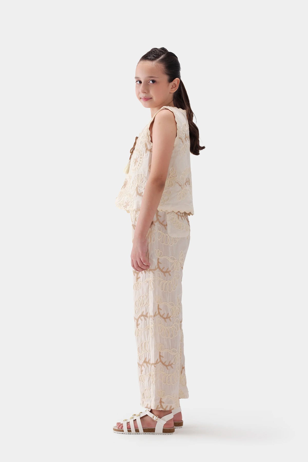 Embroidered Trousers - Cougar Clothing