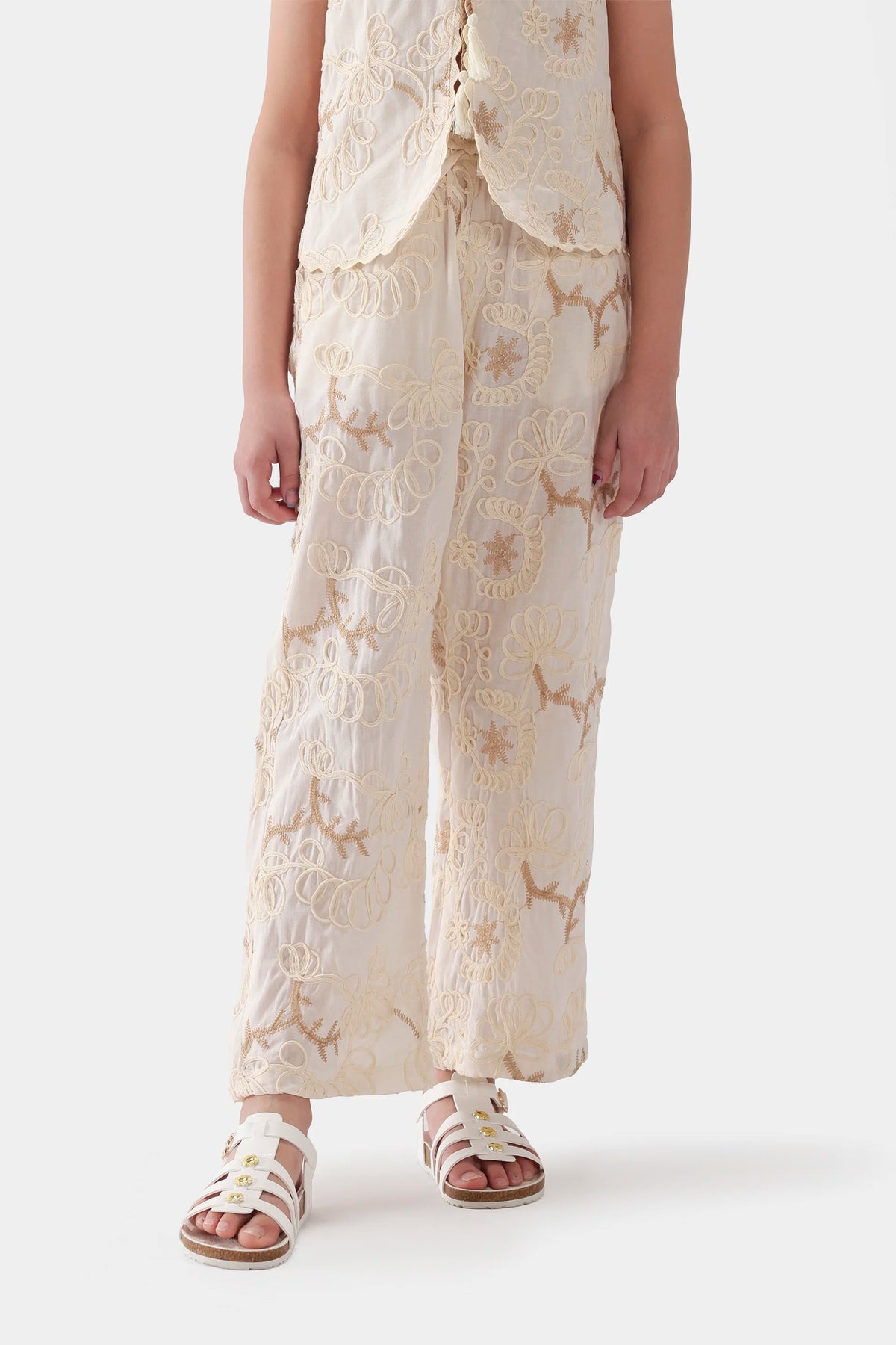 Embroidered Trousers - Cougar Clothing