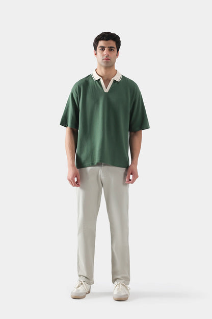 Mini-Ottoman Knit Polo - Cougar Clothing