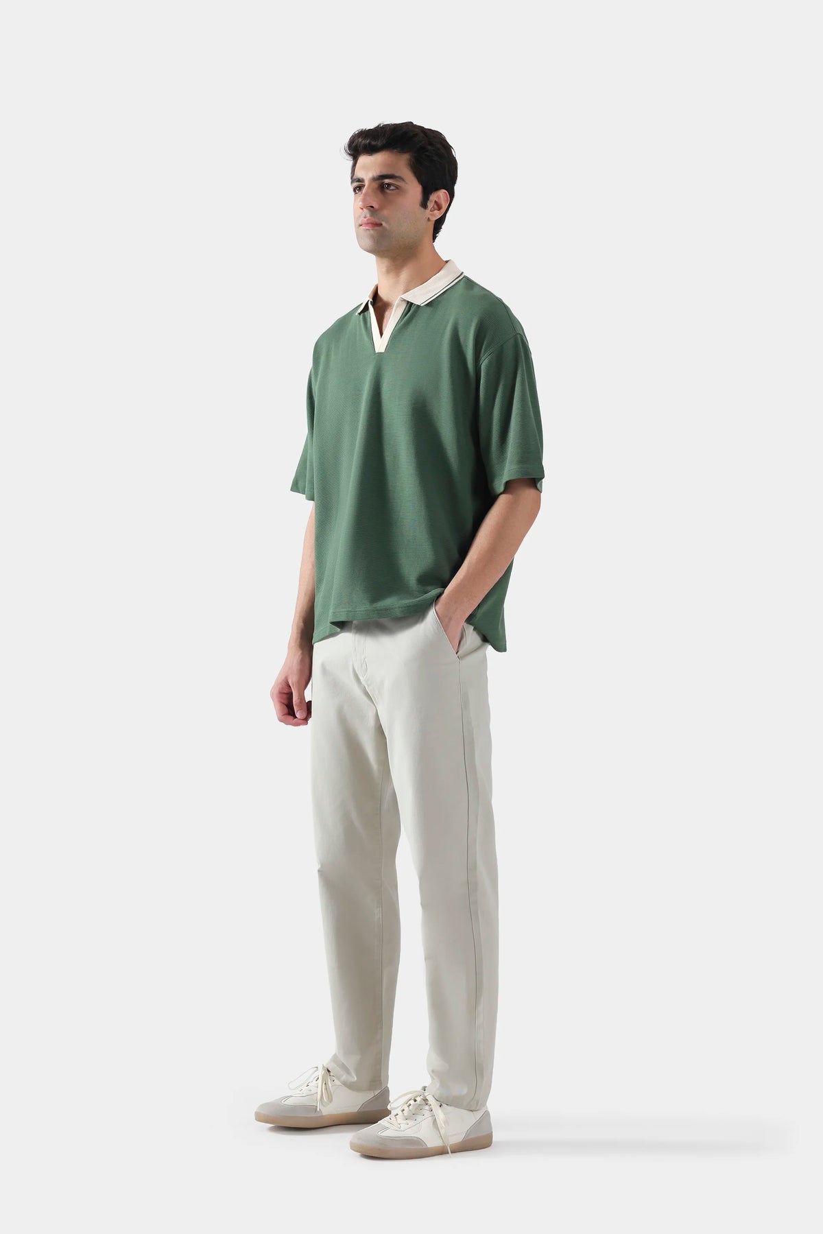 Mini-Ottoman Knit Polo - Cougar Clothing