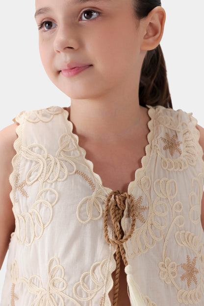 Embroidered Vest - Cougar Clothing