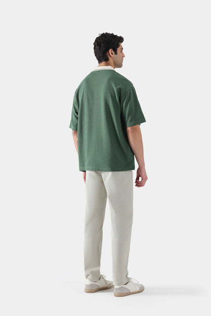 Mini-Ottoman Knit Polo - Cougar Clothing
