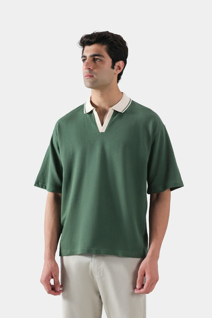 Mini-Ottoman Knit Polo - Cougar Clothing
