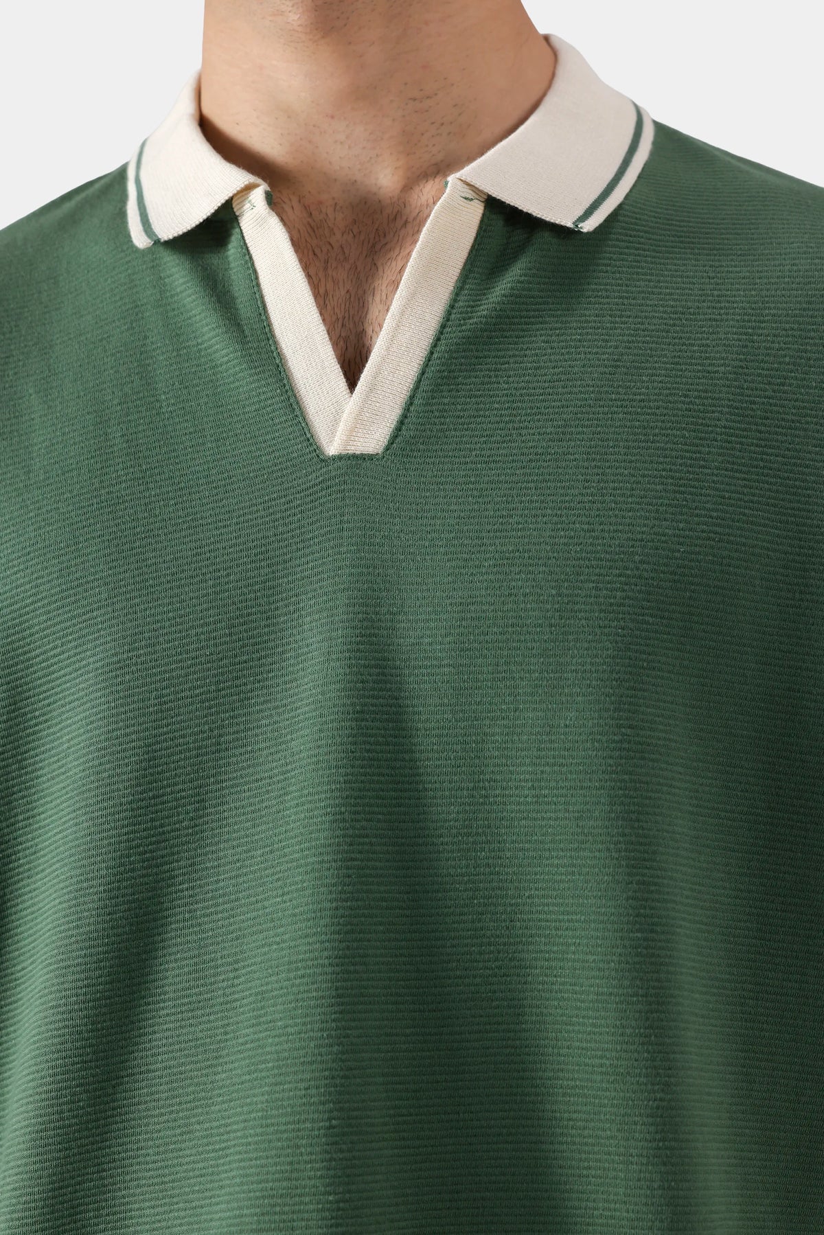 Mini-Ottoman Knit Polo - Cougar Clothing