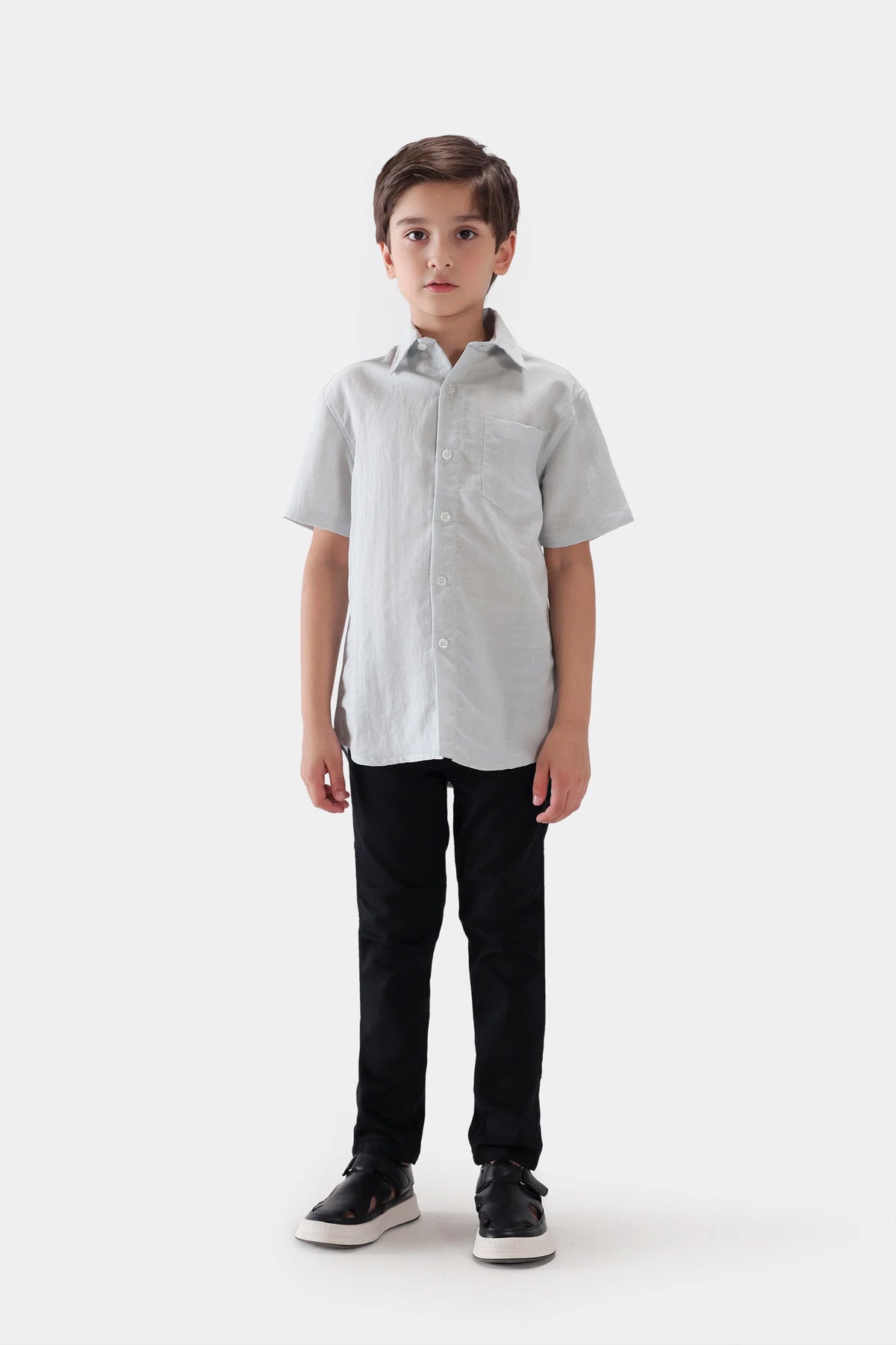 Patch Pocket Textured Shirt - Cougar Clothing