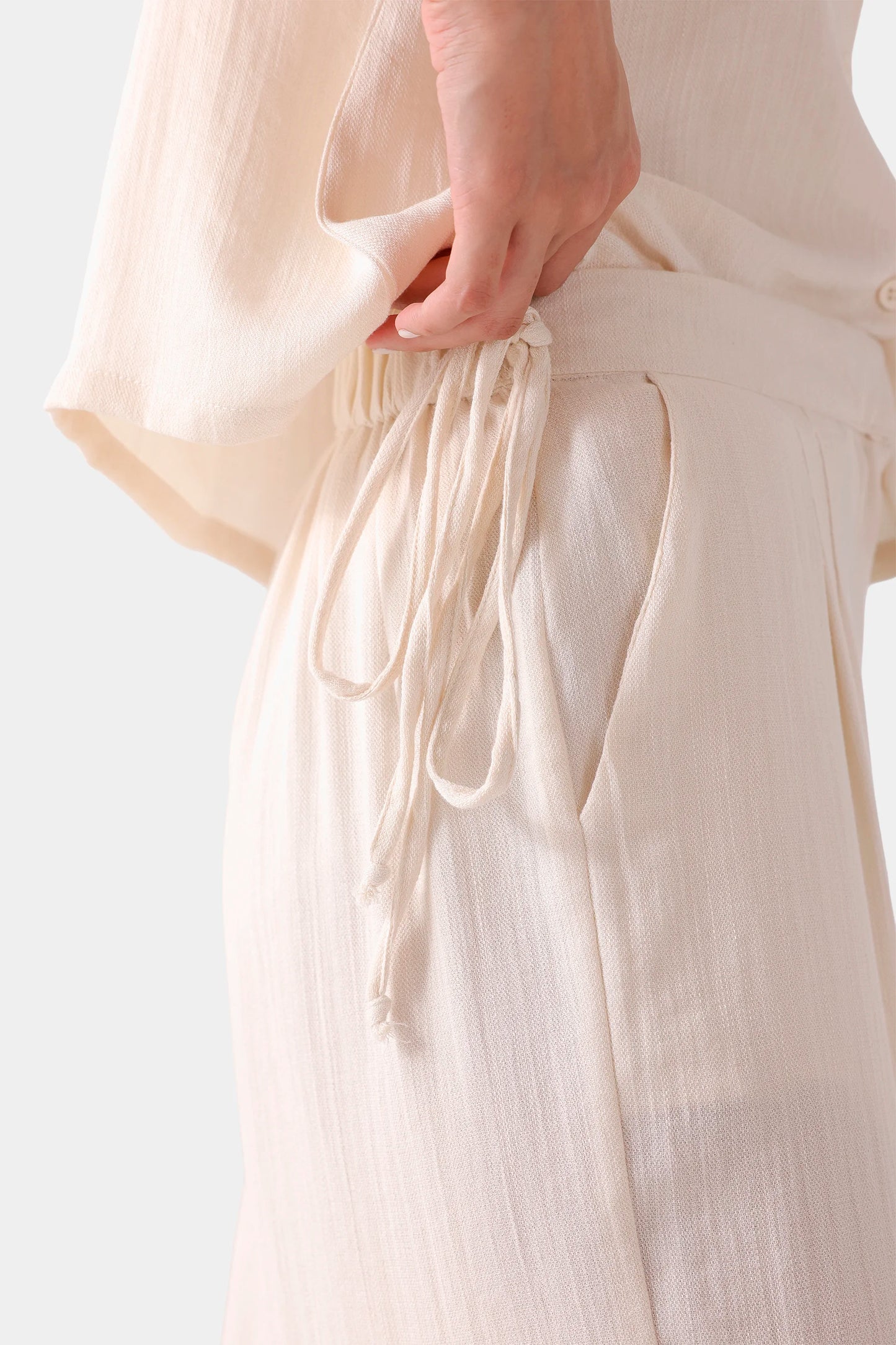 Pleated Wide Leg Trousers - Cougar Clothing