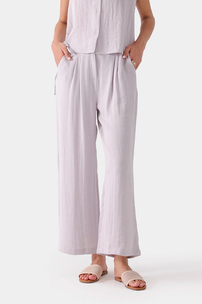 Pleated Wide Leg Trousers - Cougar Clothing