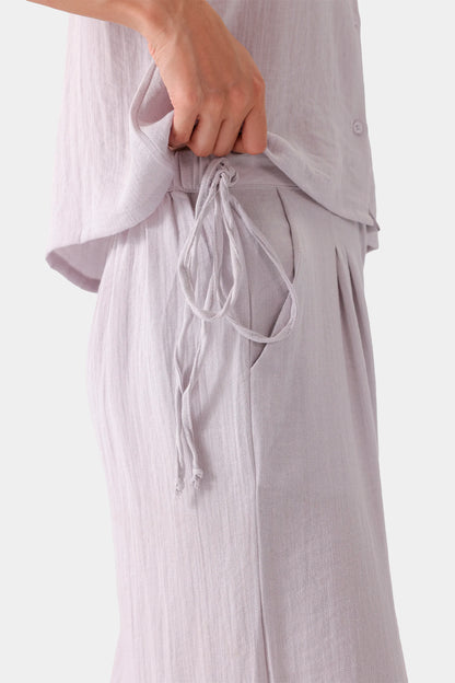 Pleated Wide Leg Trousers - Cougar Clothing