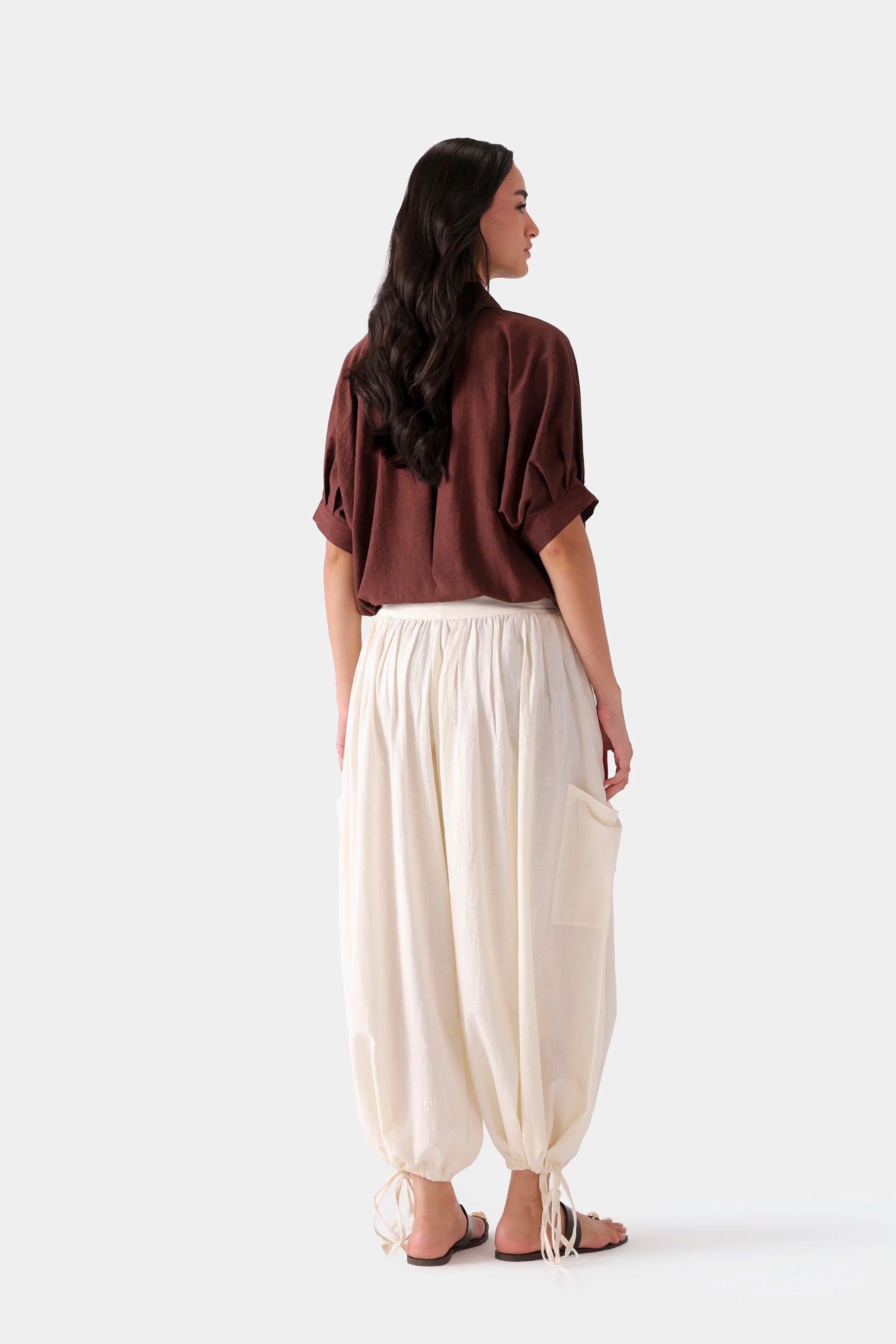 Kimono Elasticated Shirt - Cougar Clothing