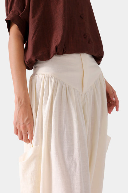 Linen Balloon Pants - Cougar Clothing