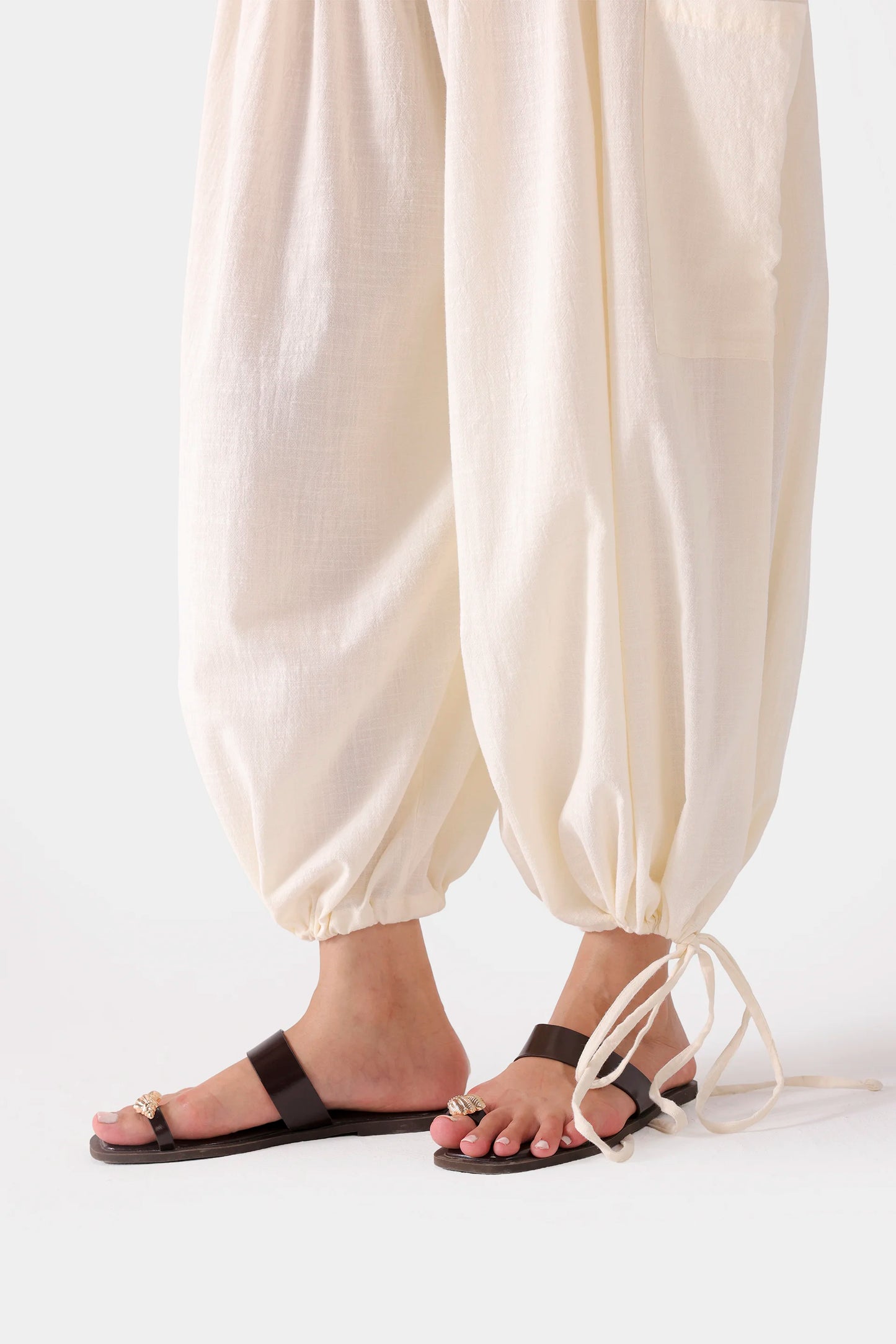 Linen Balloon Pants - Cougar Clothing