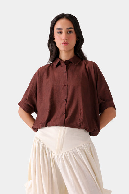 Kimono Elasticated Shirt - Cougar Clothing