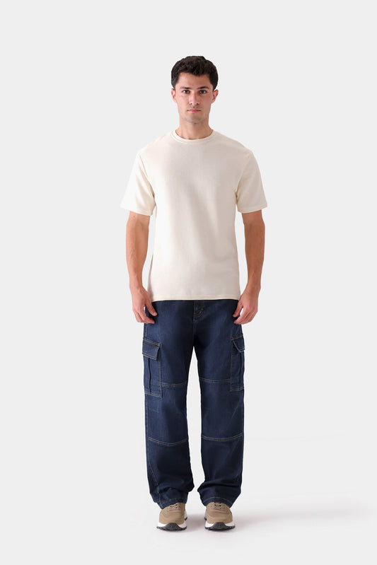 Pleated Jersey T-Shirt - Cougar Clothing