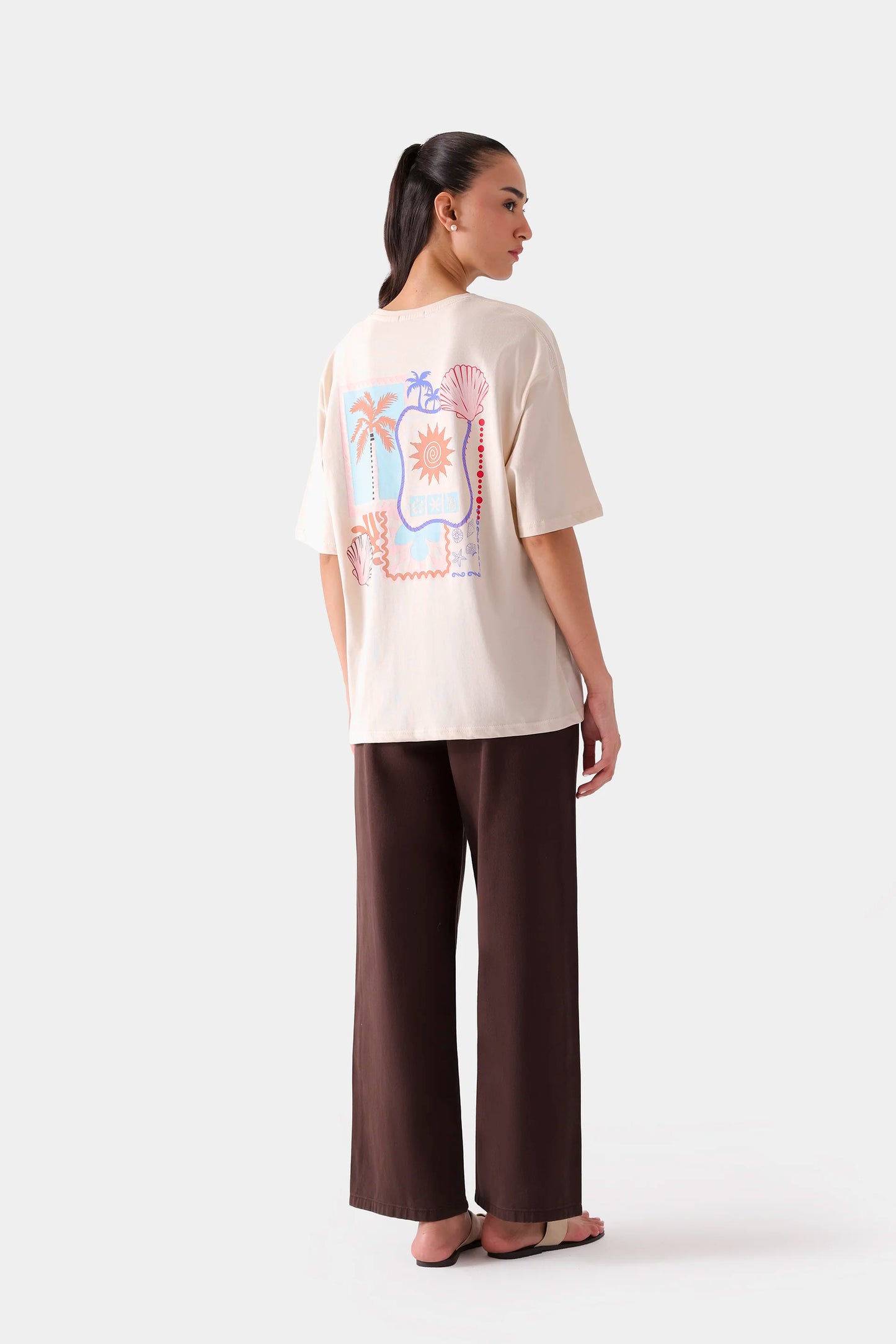 Back Printed Tee - Cougar Clothing