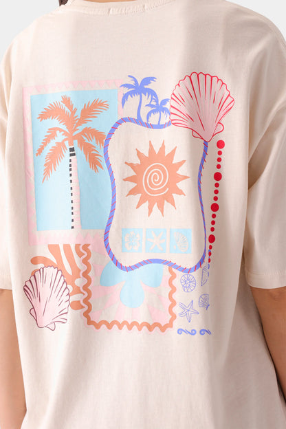 Back Printed Tee - Cougar Clothing