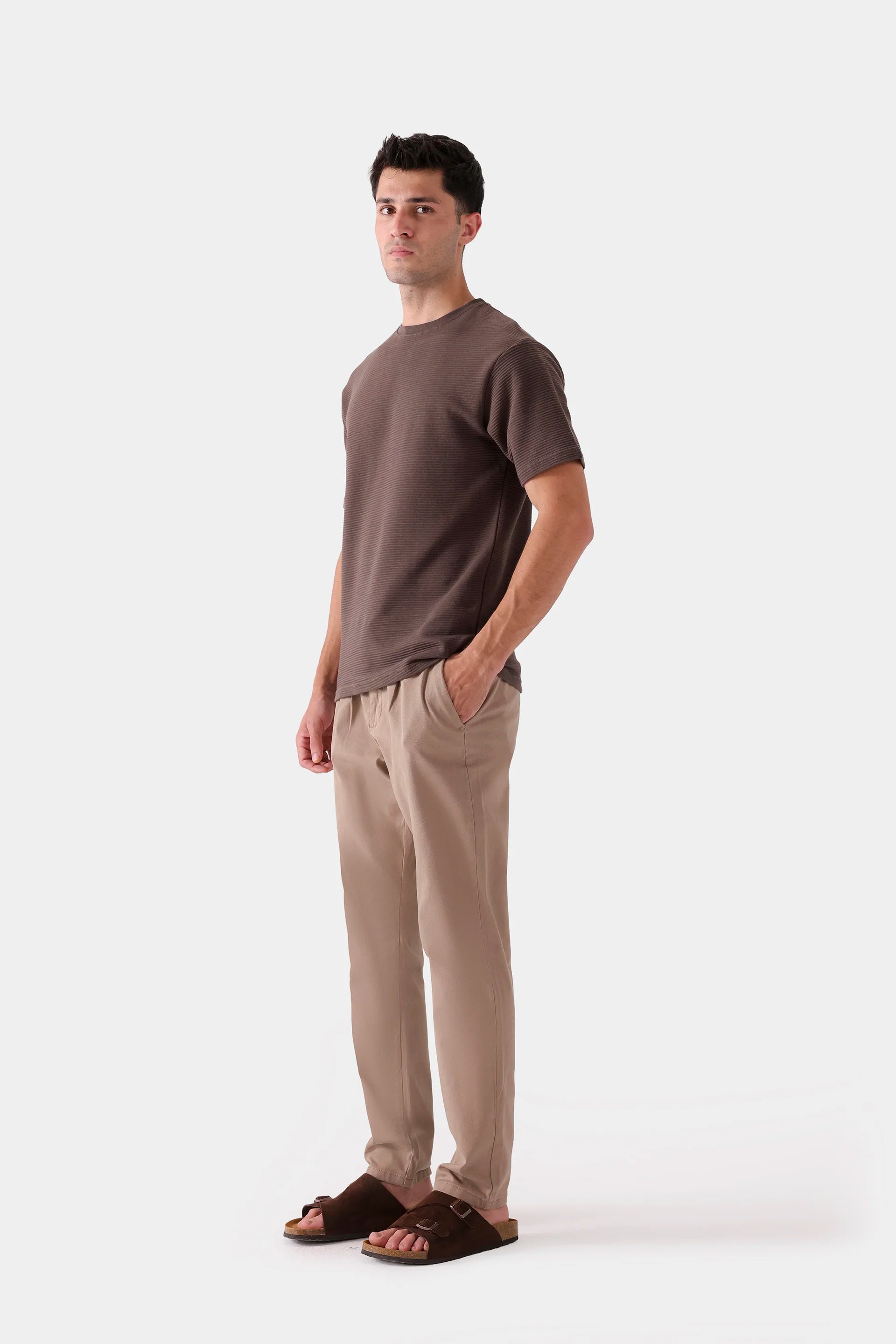 Pleated Jersey T-Shirt - Cougar Clothing