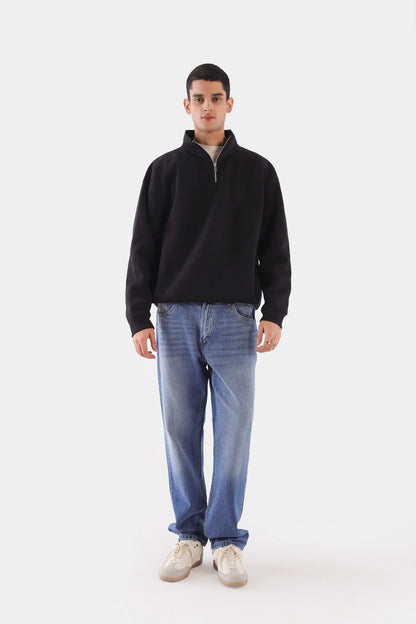 Oversized Quarter Zip Pullover - Cougar Clothing