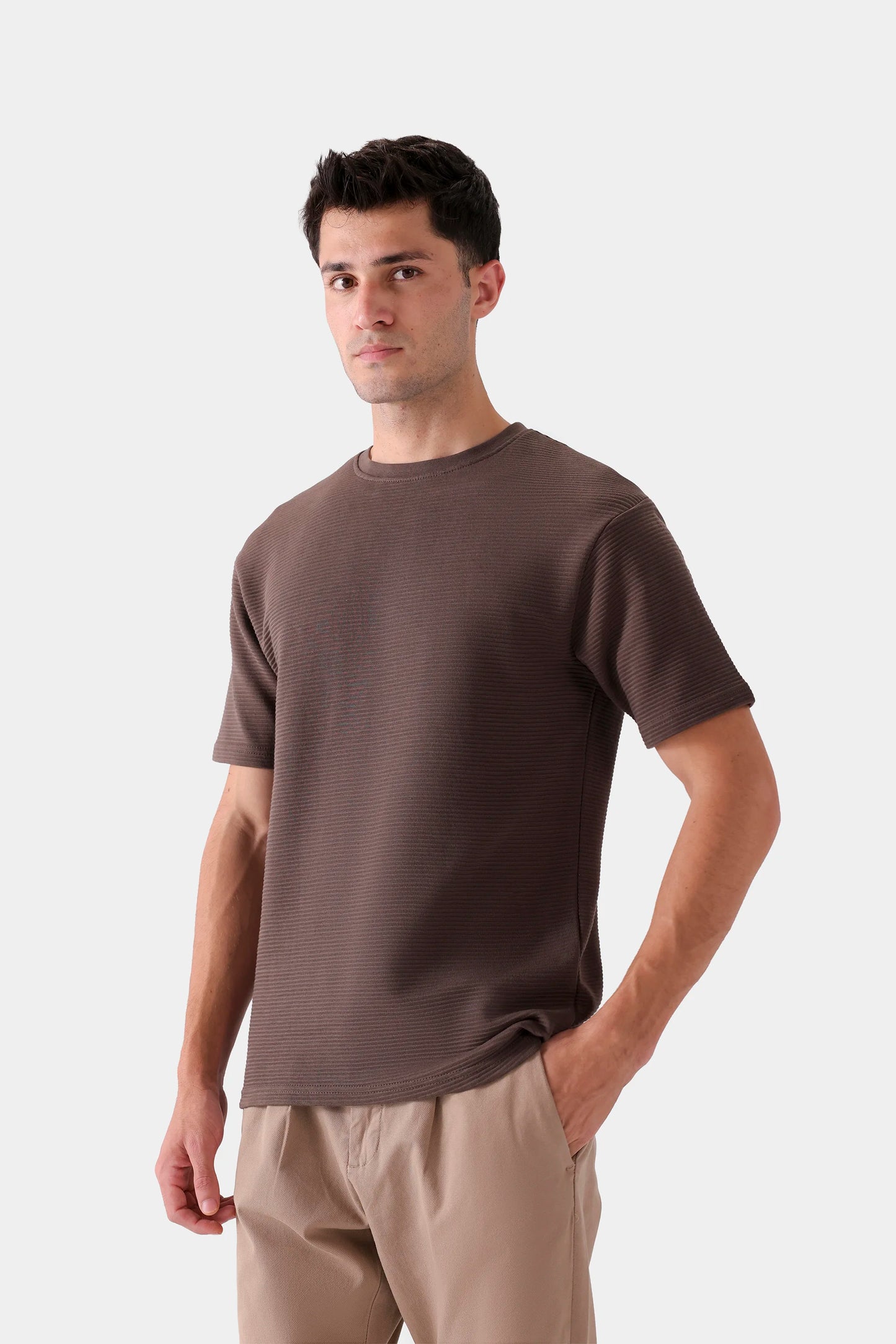 Pleated Jersey T-Shirt - Cougar Clothing