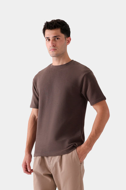 Pleated Jersey T-Shirt - Cougar Clothing