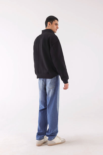 Oversized Quarter Zip Pullover - Cougar Clothing