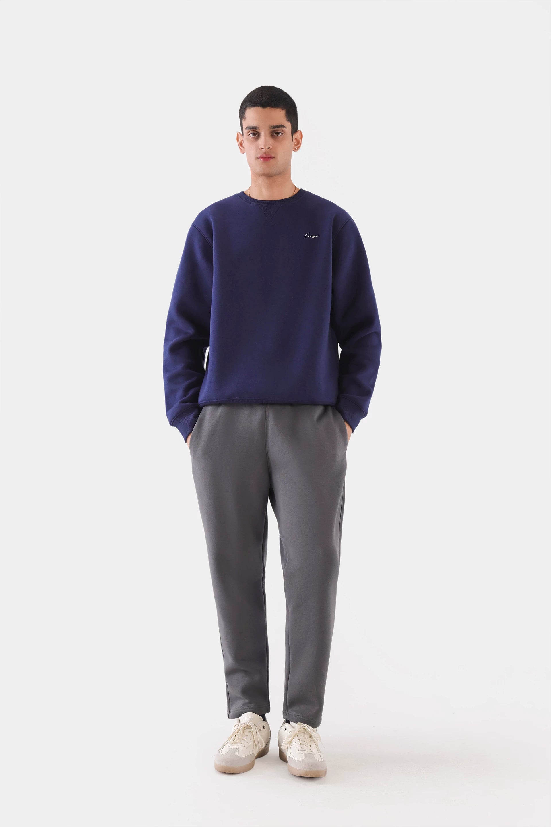 Slim Fit Knitted Trousers - Cougar Clothing