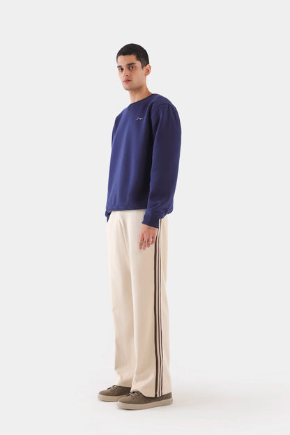 Striped Straight Trousers - Cougar Clothing
