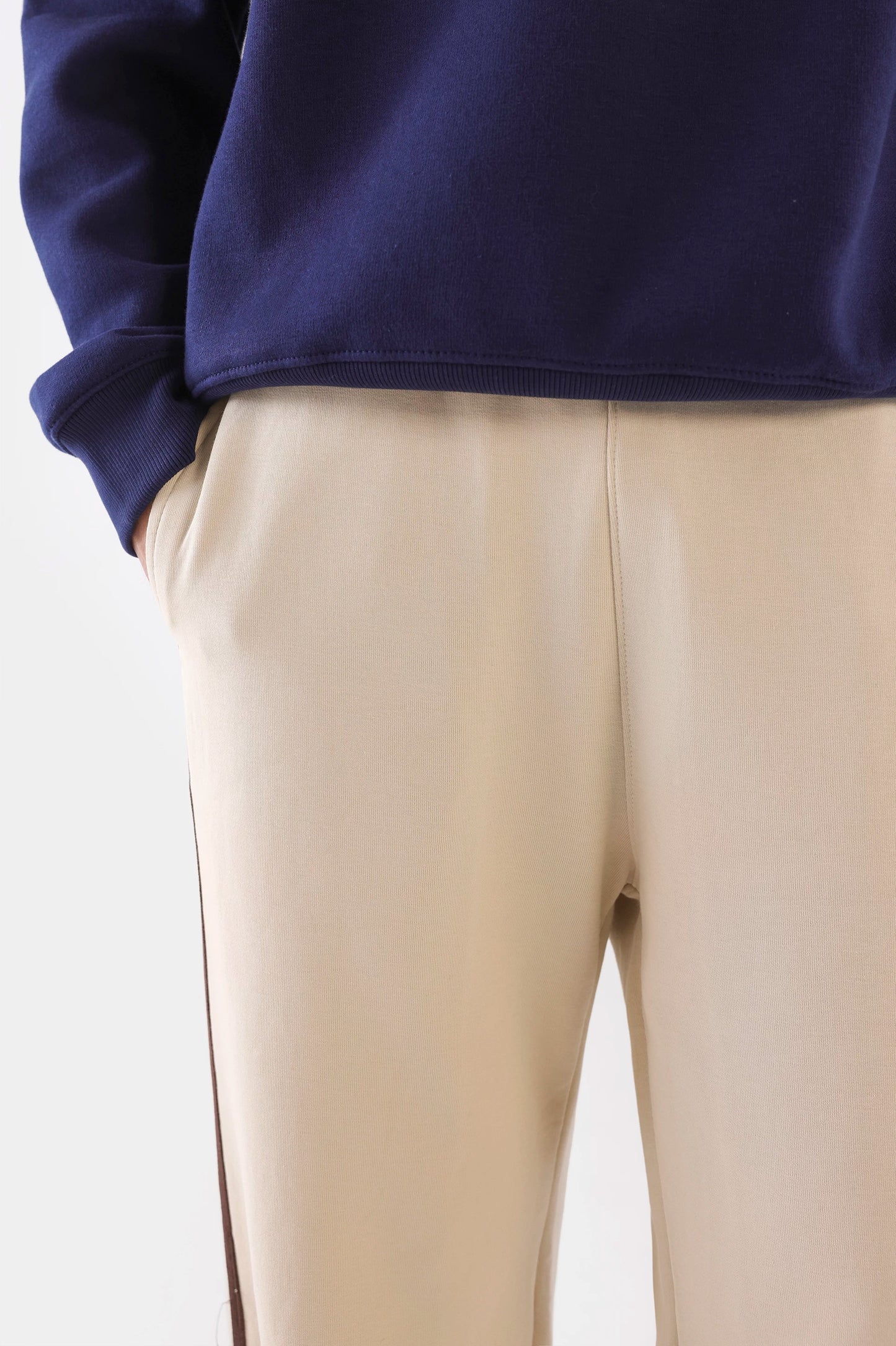 Striped Straight Trousers - Cougar Clothing