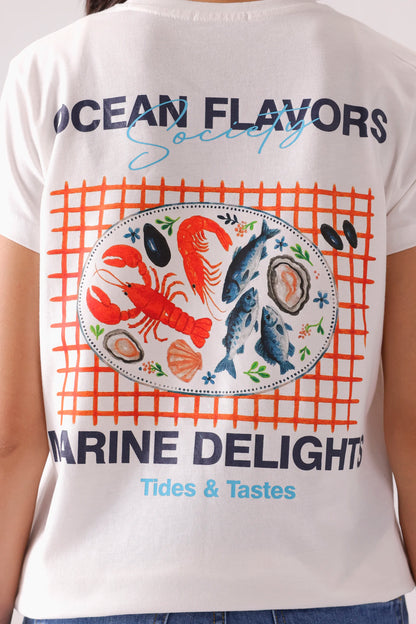 Marine Delight Graphic T-Shirt - Cougar Clothing