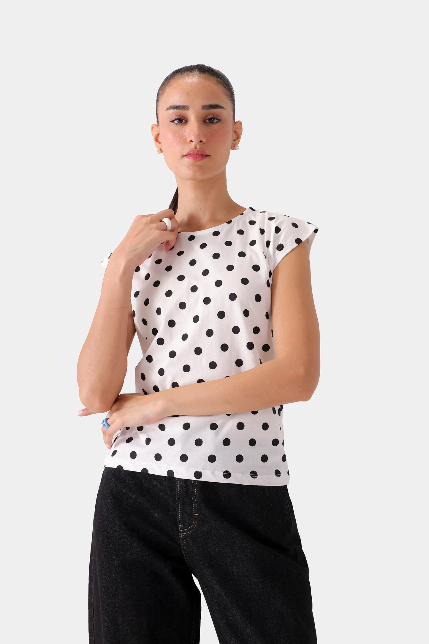 Polka Dot T-Shirt - Cougar Clothing