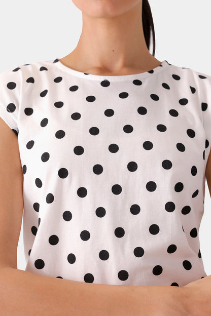 Polka Dot T-Shirt - Cougar Clothing
