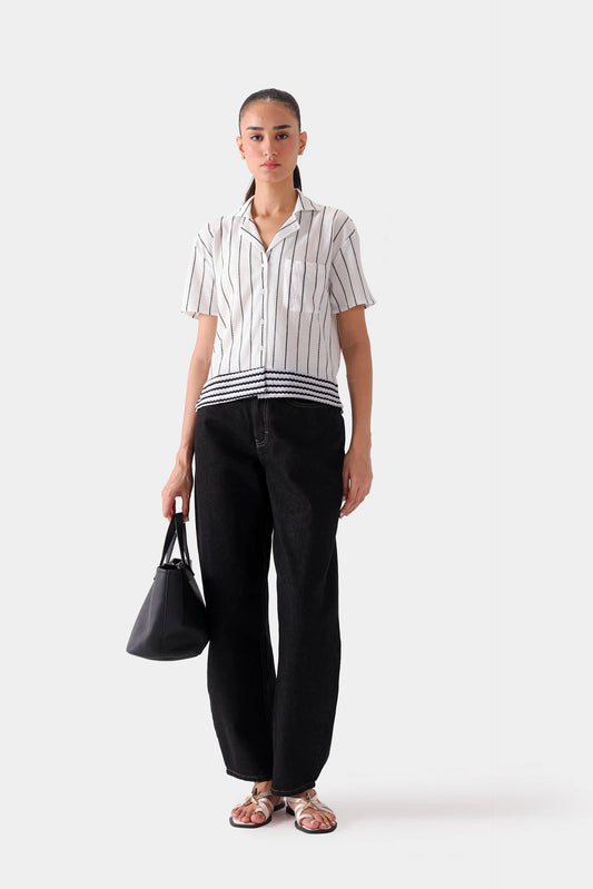 Striped Knitted Shirt - Cougar Clothing