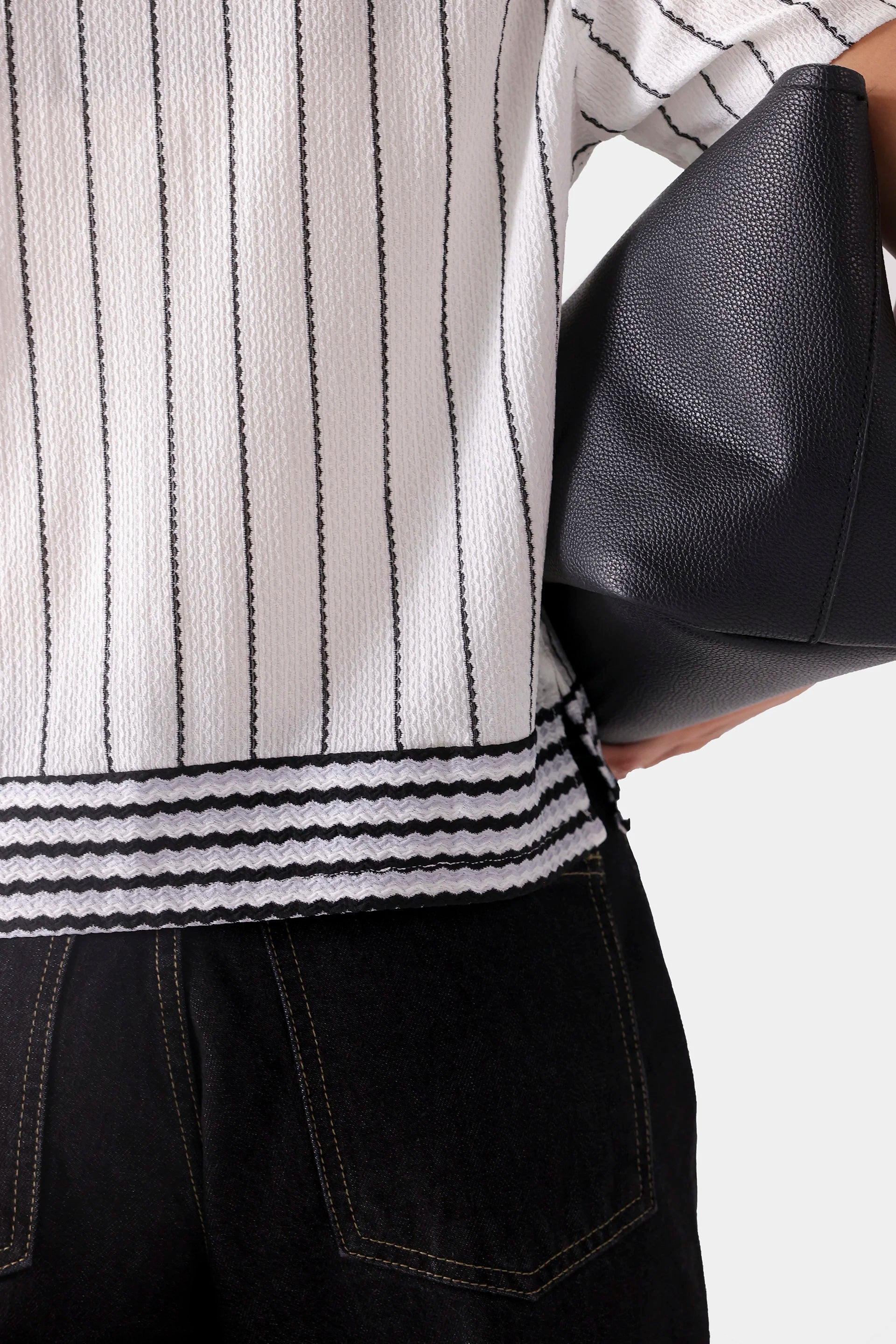 Striped Knitted Shirt - Cougar Clothing