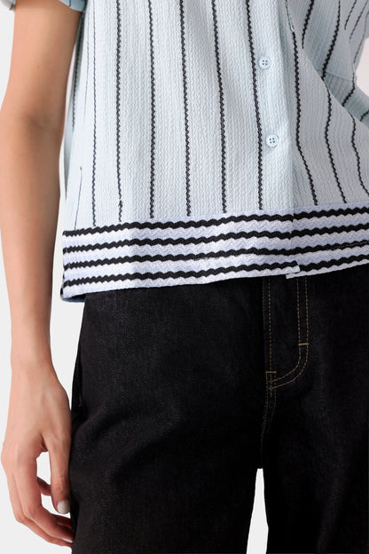 Striped Knitted Shirt - Cougar Clothing