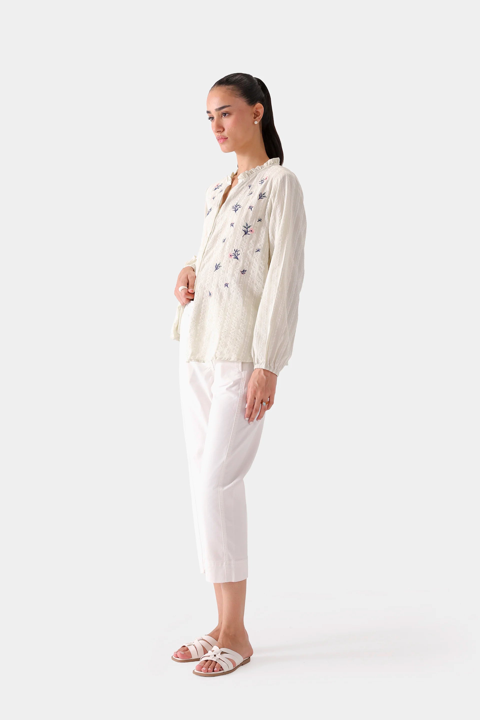 Embroidered Top - Cougar Clothing