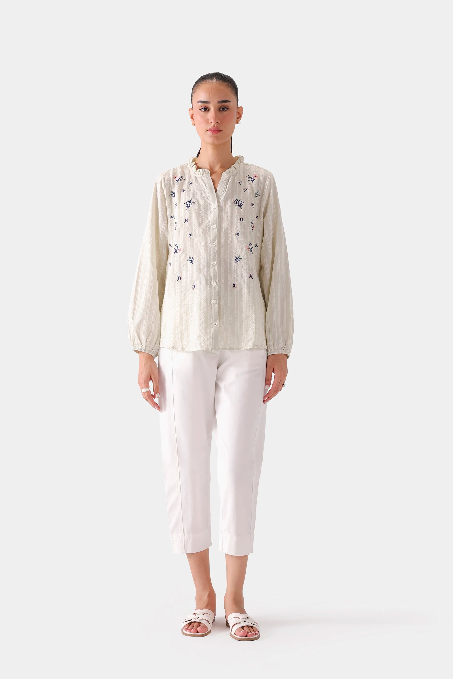 Embroidered Top - Cougar Clothing