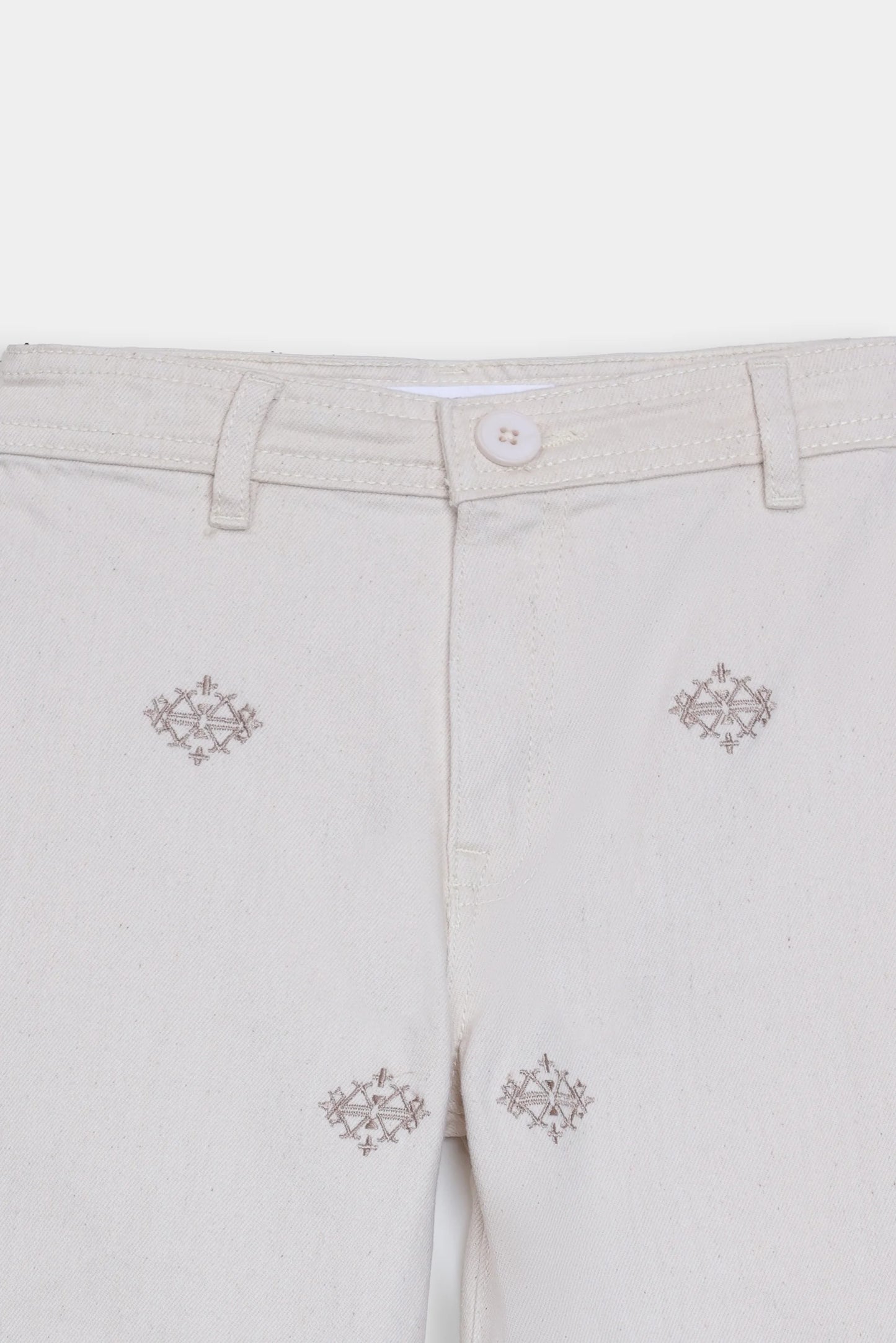 Embroidered Jeans - Cougar Clothing