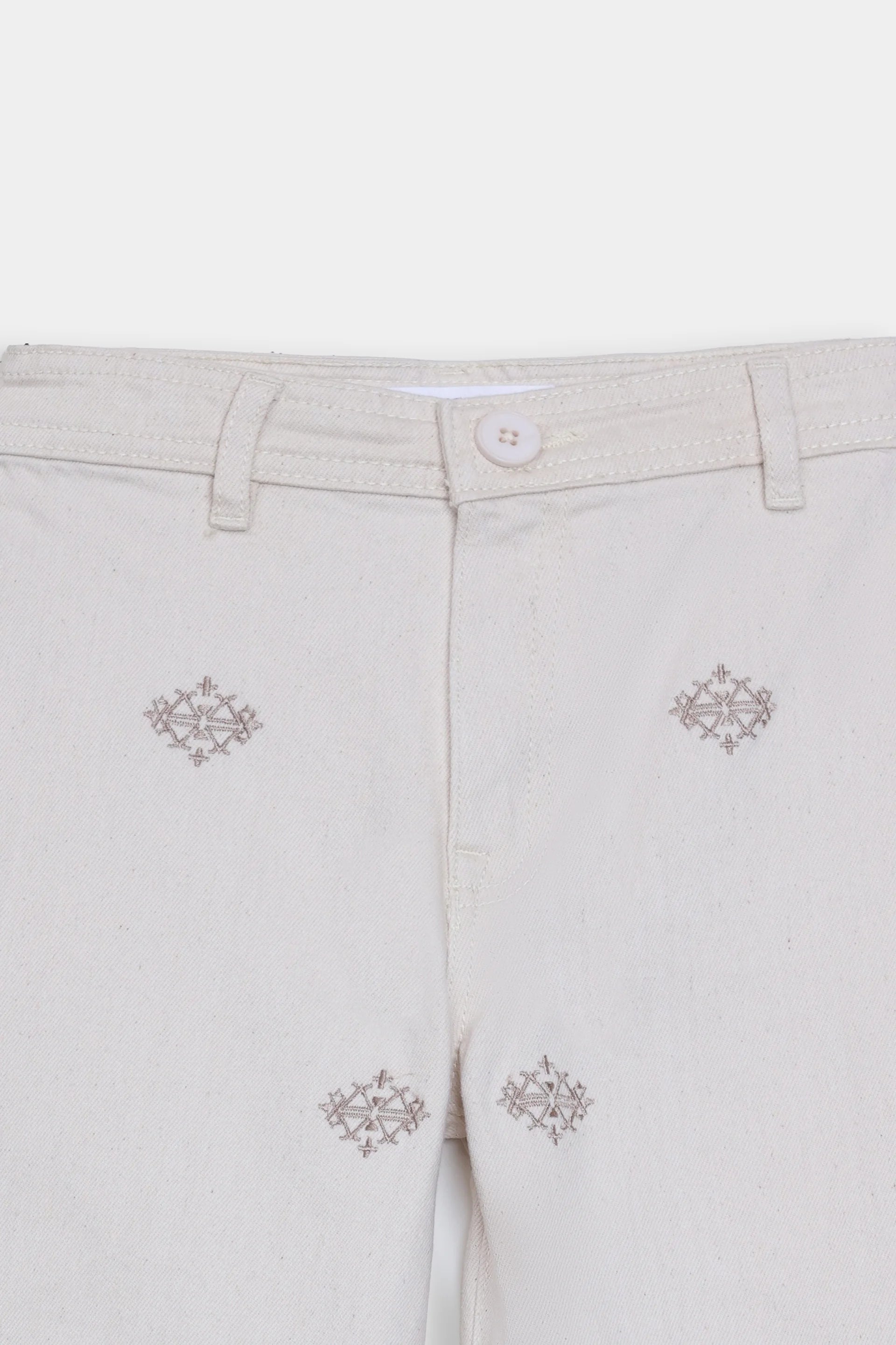 Embroidered Jeans - Cougar Clothing