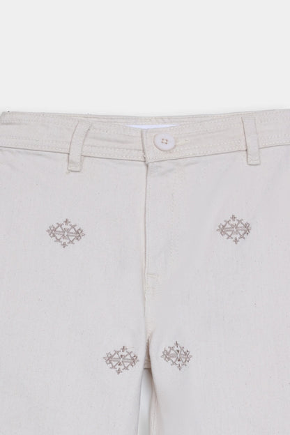 Embroidered Jeans - Cougar Clothing