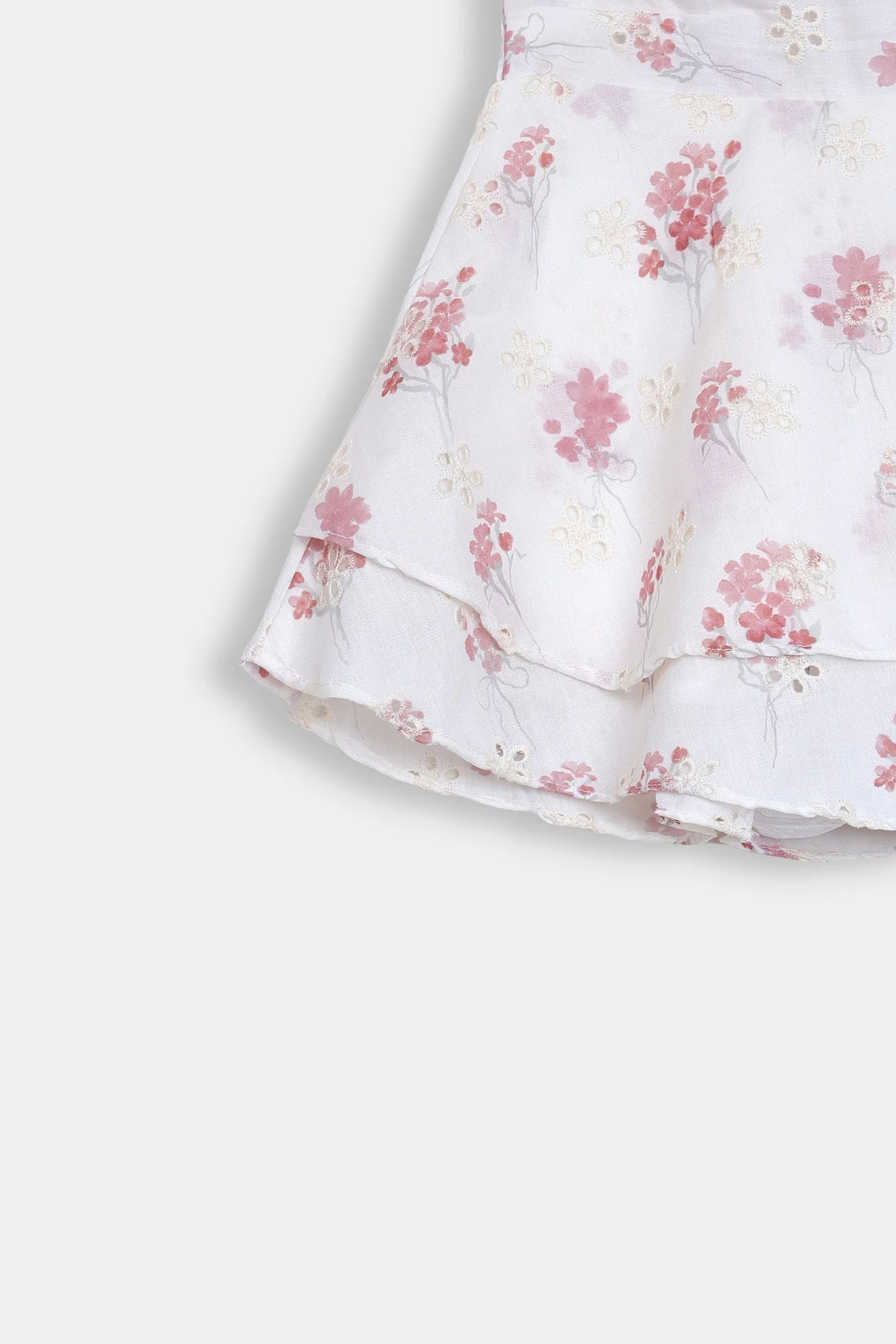 Printed Ruffle Skirt - Cougar Clothing