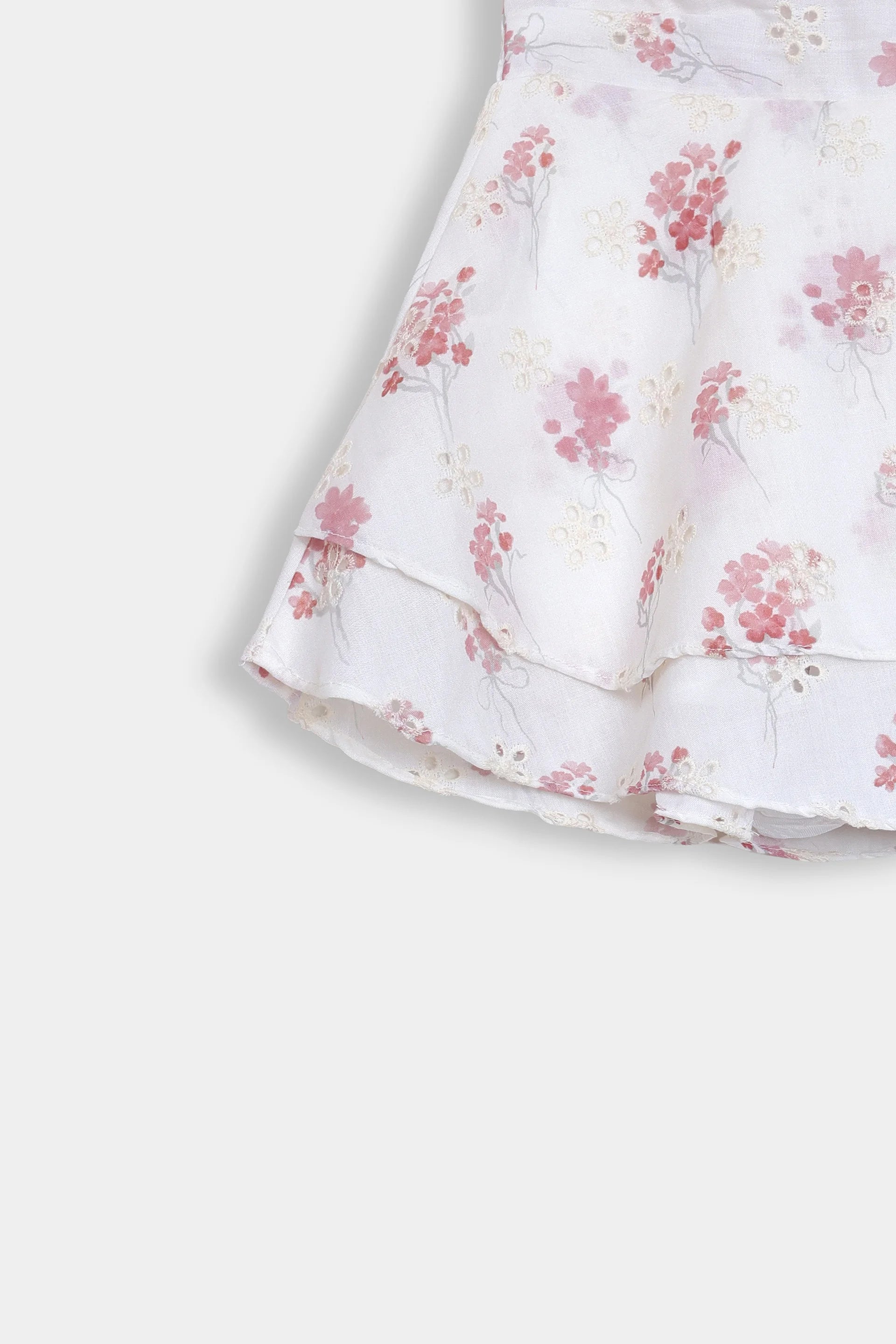 Printed Ruffle Skirt - Cougar Clothing