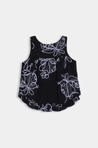 Embroidered Top - Cougar Clothing